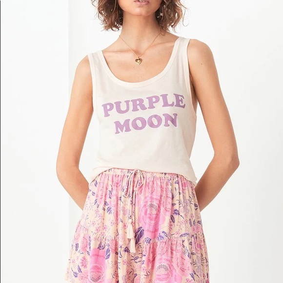 Spell Purple Moon Organic Singlet SZ M NWOT - Picture 3 of 8